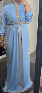 Marokkaanse Kaftan maat L/XL, Overige typen, Blauw, Maat 46/48 (XL) of groter, Ophalen of Verzenden