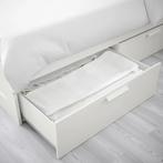 Brimnes bed IKEA 140x200 + matras (optioneel), Huis en Inrichting, Slaapkamer | Bedden, Ophalen, Gebruikt, Wit, Tweepersoons