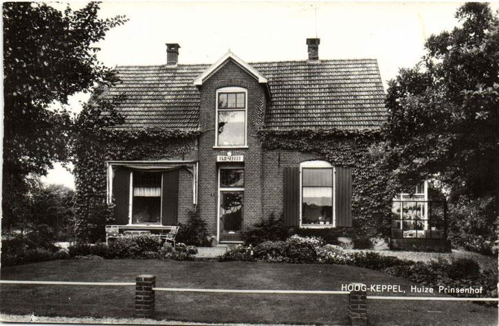 Hoog-Keppel, Huize Prinsenhof - ongelopen, Verzamelen, Ansichtkaarten | Nederland, Ongelopen, Gelderland, Voor 1920, Ophalen of Verzenden