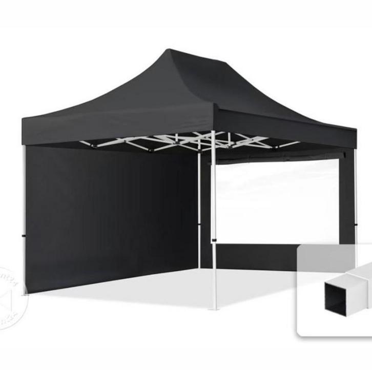 Easy up partytent 3x4,5 te huur - huren - verhuur, Tuin en Terras, Partytenten, Nieuw, Minder dan 5 meter, Ophalen