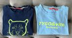 Tygo & Vito T-shirts | 2 stuks | Mt 146-152 zgan, Maat 152, Ophalen of Verzenden, Zo goed als nieuw