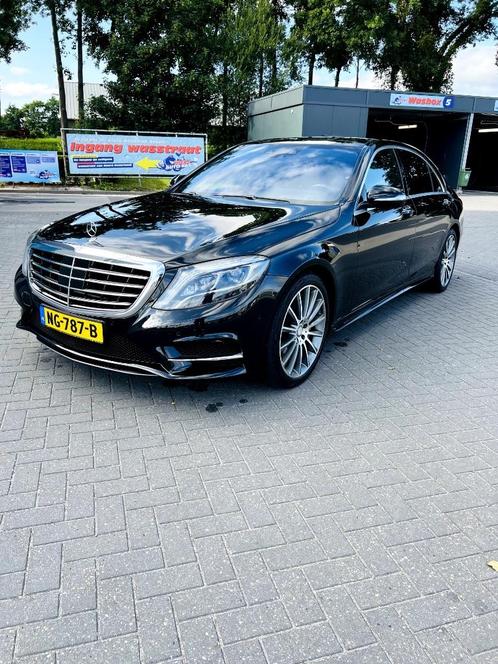 Mercedes-Benz S-Klasse S 350D 9G-TRONIC Lang 2017 Zwart, Auto's, Mercedes-Benz, Particulier, S-Klasse, 360° camera, ABS, Achteruitrijcamera