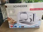 Bifinett Allesschneider - Broodsnijmachine, Minder dan 400 gram deeg, Ophalen of Verzenden, Zo goed als nieuw, Zonder timer