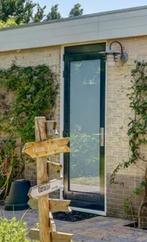 Buitendeur houten kozijn met glas, Ophalen, Glas, Buitendeur, 200 tot 215 cm