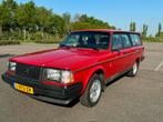 Volvo 240 stationwagon 1990 Rood, Centrale vergrendeling, 4 cilinders, Stationwagon, Particulier
