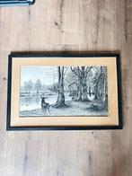 Mooie schets Veluwe, Antiek en Kunst, Ophalen of Verzenden