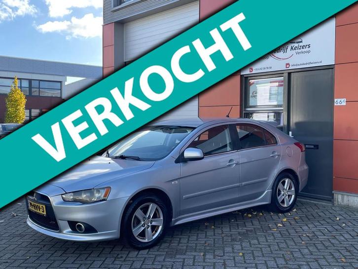 Mitsubishi Lancer Sportback 1.8 Invite APK CRUISE AIRCO NAP, Auto's, Mitsubishi, Bedrijf, Te koop, Lancer, ABS, Achteruitrijcamera
