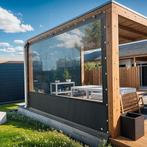 Nieuw! verandazeil 600x210, antraciet, Ophalen of Verzenden, Nieuw