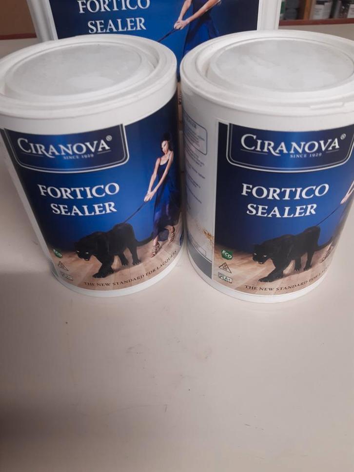 Ciranova Fortico Sealer, 1e laag parketvloer en kurkvloer, Doe-het-zelf en Verbouw, Vloerdelen en Plavuizen, Hout, 50 tot 150 cm