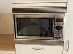 Whirlpool combimagnetron AVM 689 IX Crisp/Grill 33L 1000W, Witgoed en Apparatuur, Magnetrons, Ophalen, Combimagnetron, Gebruikt