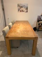 Hard hout tafel, Huis en Inrichting, Tafels | Eettafels, Ophalen, Gebruikt, 100 tot 150 cm, Eikenhout