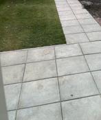 Betontegels 50x50x5 grijs, Tuin en Terras, Tegels en Klinkers, Ophalen, Gebruikt, Beton, Terrastegels