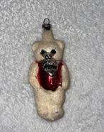 Antieke kerstbal - beertje, Diversen, Kerst, Ophalen of Verzenden, Gebruikt