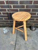 Decoratie krukje, Ophalen, Zo goed als nieuw, Hout