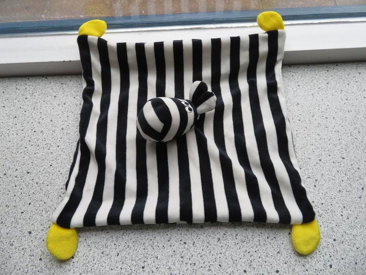 Knuffeldoek van superzacht velours zebra zebrapaard van IKEA, Kinderen en Baby's, Speelgoed | Knuffels en Pluche, Zo goed als nieuw