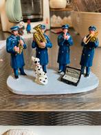 Kerst Muziekcorps met Dalmatiër Figuur, Ophalen of Verzenden, Zo goed als nieuw, Lemax, A