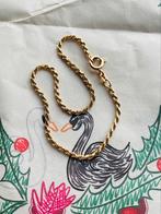 🦢✨✨Gouden armband 14 karaat 585 rope goud anna nina, Ophalen of Verzenden, Goud