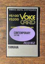 Yamaha RCD102 Contemporary Voice Card YS100 YS200, Ophalen of Verzenden, Gebruikt, Overige aantallen, Yamaha