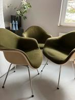 Drie Vintage Eames DAX stoelen, Huis en Inrichting, Ophalen, Overige materialen, Overige kleuren, Drie