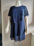 362  zgan mooie blauwe jurk van sommermann maat 44, Ophalen of Verzenden, Zo goed als nieuw, Blauw, Jurk