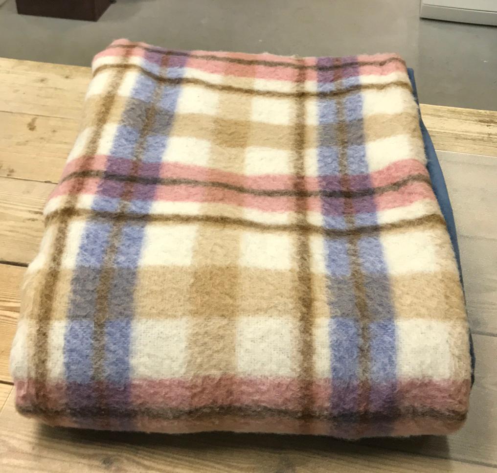 Zuiver Scheerwollen Leidse van Wijk deken, Huis en Inrichting, Ophalen of Verzenden, Onbekend, Onbekend, Onbekend