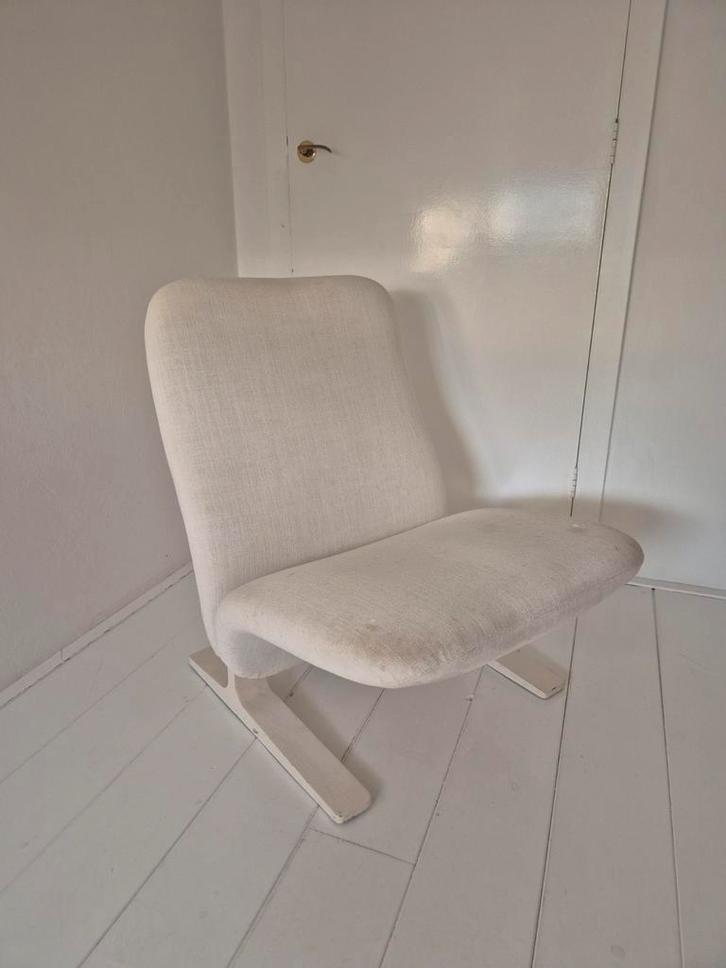 Artifort Concorde Stoel - Pierre Paulin Design, Huis en Inrichting, Fauteuils, Stof, 50 tot 75 cm, 75 tot 100 cm, Ophalen