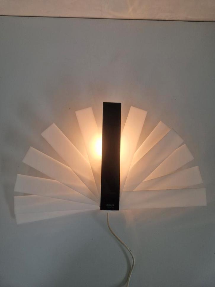 Mawe mawa design postmoderne design waaier lamp jaren 80., Huis en Inrichting, Lampen | Wandlampen, Gebruikt, Ophalen of Verzenden