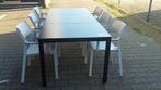 Super tuintafel, Tuin en Terras, Tuintafels, Ophalen, Zo goed als nieuw, Rechthoekig, Aluminium