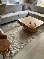 Creme vloerkleed, Huis en Inrichting, Stoffering | Tapijten en Kleden, Gebruikt, Ophalen of Verzenden, Crème, 150 tot 200 cm