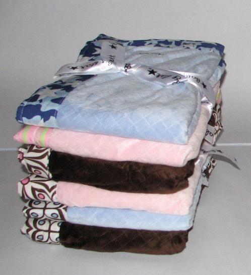 Velours deken van Baby Star in 4 dessins, Kinderen en Baby's, Dekens, Slaapzakjes en Inbakerproducten, Nieuw, Deken, 100 cm of meer