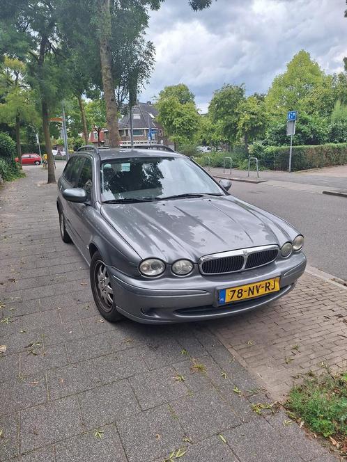 Jaguar X-Type 2.0 V6 Estate 2004 Grijs, Auto's, Jaguar, Particulier, X-Type, Benzine, E, Stationwagon, Handgeschakeld, Origineel Nederlands