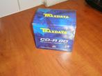 Traxdata CD-R 80 , 9 stuks , --nieuw--, Nieuw, Cd, Ophalen of Verzenden, Herschrijfbaar