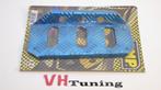 OMP OA/2070/B Voetsteun gekarteld, geanodiseerd Blauw, Auto diversen, Tuning en Styling, Ophalen of Verzenden