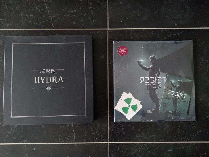 Within Temptation Vinyl set: Hydra & Resist limited signed!, Cd's en Dvd's, Vinyl | Rock, Nieuw in verpakking, Alternative, 12 inch