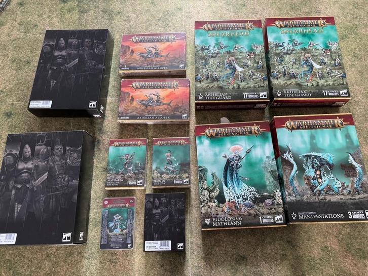[AoS] Idoneth deepkin in doos (losse verkoop), Hobby en Vrije tijd, Wargaming, Nieuw, Warhammer, Figuurtje(s), Ophalen of Verzenden