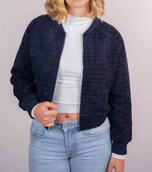 Nieuw!! Mae Jacket - Blauw BOMBER - NAVY mt 158 XXS / XS, Kinderen en Baby's, Kinderkleding | Maat 158, Nieuw, Meisje, Jas, Verzenden