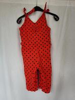 Grappig clownspak rood met zwarte stippen mt 110, Jongen of Meisje, Ophalen of Verzenden, Zo goed als nieuw, .