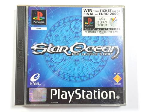 Star Ocean the Second Story - Playstation - PAL - Compleet, Spelcomputers en Games, Games | Sony PlayStation 1, Gebruikt, Role Playing Game (Rpg)