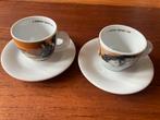 Le Porcellane d’ Ancap Espressokopjes - Set van Twee, Ophalen of Verzenden, Zo goed als nieuw, Porselein, Kop en/of schotel