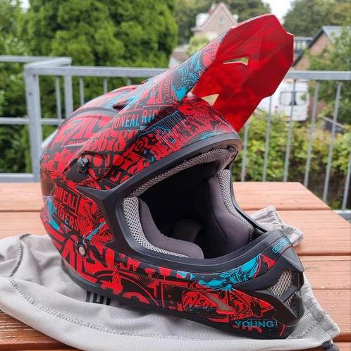 Oneal 3 Series Attack maat S, Motoren, Kleding | Motorhelmen, Dames, Heren, Kinderen, Offroadhelm, S, Overige merken, Tweedehands