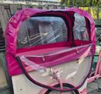Roze Clarijs huif Babboe Big compleet met stokkenset., Ophalen of Verzenden, Gebruikt, Babboe