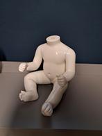 Zittende Kinder Mannequin - 34cm, Verzamelen, Poppen, Ophalen of Verzenden, Nieuw, Pop