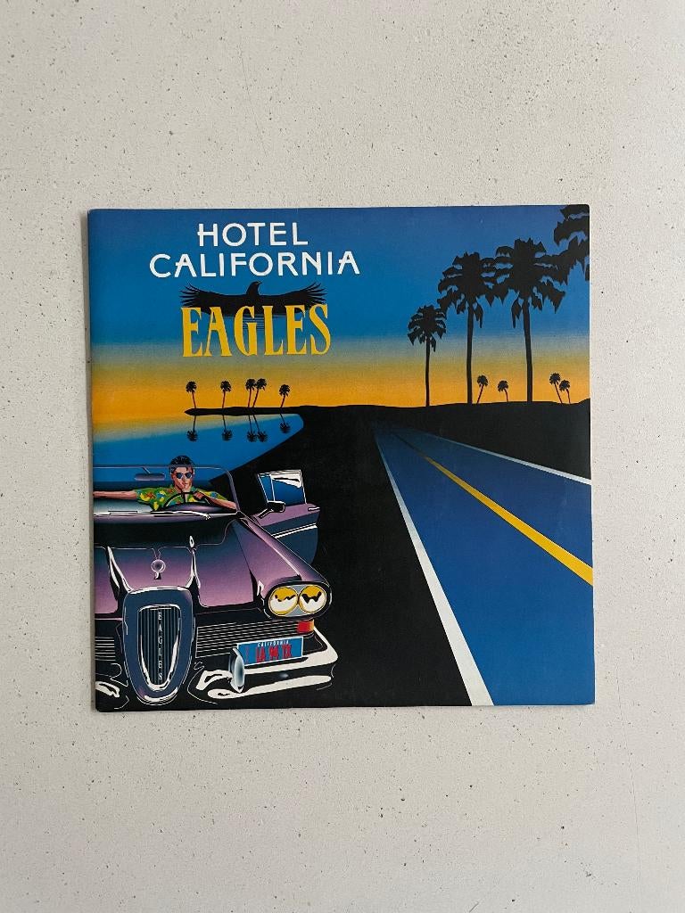 Eagles - Hotel California, 7 inch, Single, Ophalen of Verzenden, Zo goed als nieuw