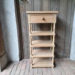 Landelijk houten tafeltje bijzettafeltje met lade *Etage3*, ., Ophalen of Verzenden, Zo goed als nieuw, .