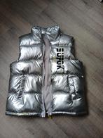 Zilverkleurige bodywarmer maat 146/152, Ophalen of Verzenden, Zo goed als nieuw, Onbekend, Jongen of Meisje