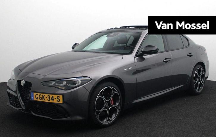Alfa Romeo Giulia 2.0 T GME AWD Veloce | Panoramadak | Leder, Auto's, Alfa Romeo, Bedrijf, Te koop, Giulia, 4x4, ABS, Achteruitrijcamera