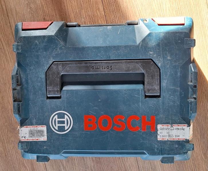 Donkerblauwe Bosch L-BOXX 136 Professional (Leeg), Doe-het-zelf en Verbouw, Gereedschap | Handgereedschap, Gebruikt, Ophalen of Verzenden