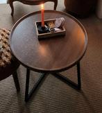 Salontafel / bijzettafel max, Huis en Inrichting, Tafels | Bijzettafels, Rond, 55 tot 75 cm, Zo goed als nieuw, Hout