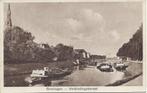 Groningen, Verbindingskanaal, Scheepvaart, ca. 1925, Verzamelen, Ansichtkaarten | Nederland, Verzenden, 1920 tot 1940, Ongelopen
