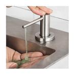 NIEUW RVS Zeepdispenser Inbouw reservoir 500ml, Ophalen of Verzenden, Nieuw